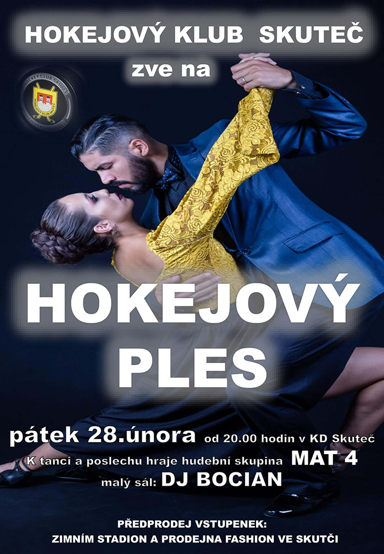 Pozvánka na hokejový ples 2025